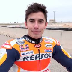 Marc Márquez se vuelve a subir a una moto dos meses después