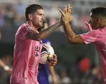 Atención a la otra toma del primer gol de Rodrigo De Paul con Inter Miami
