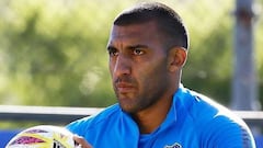 Wanchope Ábila, concentrado para jugar contra Racing