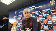 Barcelona: Setien admits he got a huge fright in Ibiza