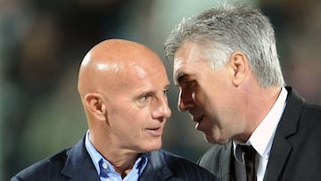 La preocupaci車n de Florentino por Ancelotti que Sacchi calm車