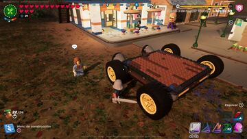 lego fortnite coche ruedas