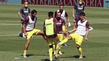 Cazorla: "Es un lujo estar con Bruno en el campo"