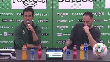 Rueda de prensa de Nacional después de la victoria en el clásico ante DIM en cuadrangulares.