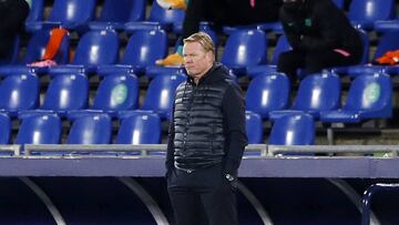 Koeman: "Nyom me ha faltado al respeto; me ha dicho cosas muy feas en la banda"