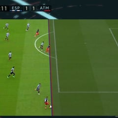 "Es fuera de juego porque Suárez sí interfiere en la jugada"