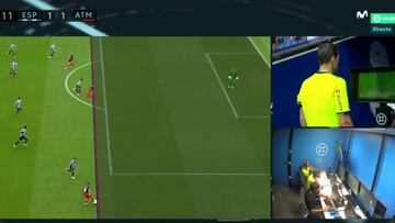 "Es fuera de juego porque Suárez sí interfiere en la jugada"