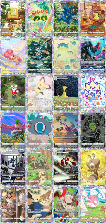 pokemon tcg pocket saber marino y celeste cartas art rare