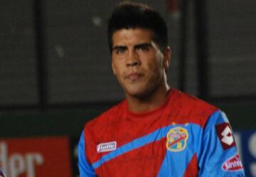 Gonzalo Espinoza con Arsenal de Sarandí en Clausura 2012.