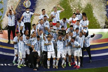 Argentina campeona de la Copa Am¨¦rica.