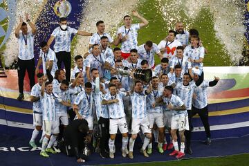 Argentina campeona de la Copa Amrica.