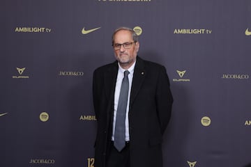 Quim Torrás, expresidente de la Generalitat de Catalunya, en la alfombra roja del gran Teatro del Liceu.