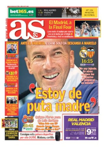 Las portadas de AS de abril