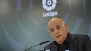 12/08/21 ASAMBLEA DE LALIGA IMPULSO FIRMA ACUERDO FONDO INVERSOR FONDO INVERSION CVC
 JAVIER TEBAS  RUEDA DE PRENSA 
 PUBLICADA 03/09/21 NA MA15 2COL