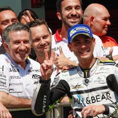 Bautista: "El final de recta sería mejor con más grava"