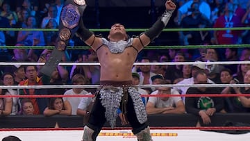 El Hijo del Vikingo retiene el Megacampeonato de Triple A.