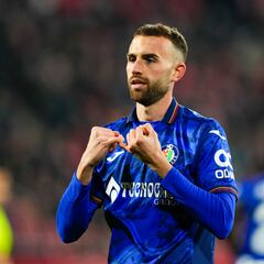 Mayoral entra en la historia del Getafe