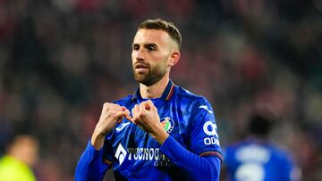 El delantero del Getafe, Borja Mayoral.