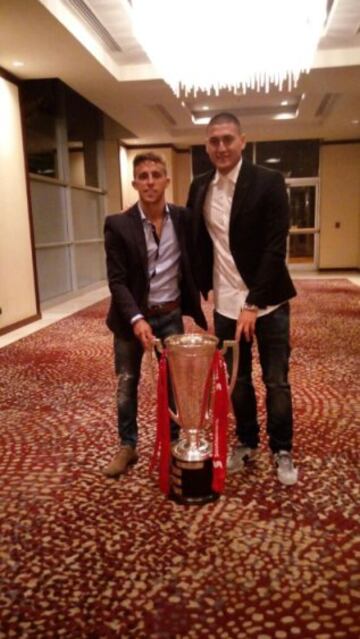 Los cruzados se reunieron en el Hotel Sheraton para festejar su gran temporada.