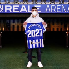 Barrenetxea: "Todavía no se ha visto todo mi potencial, sólo pinceladas"