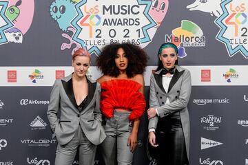 Espectacular alfombra roja en LOS40 Music Awards 2021: no faltó de nada