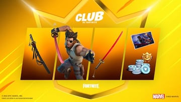 Estos son todos los objetos incluidos con la suscripci&oacute;n al Club de Fortnite en agosto de 2022