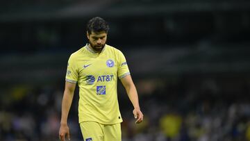 Nestor Araujo of America during the game America vs Pachuca, corresponding to Round 10 of the Torneo Clausura 2023 of the Liga BBVA MX, at Azteca Stadium, on March 04, 2023.

<br><br>

Nestor Araujo de America durante el partido America vs Pachuca, Correspondiente a la Jornada 10 del Torneo Clausura 2023 de la Liga BBVA MX, en el Estadio Azteca, el 04 de Marzo de 2023.