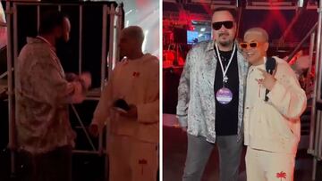 Eduin Caz y Pepe Aguilar se encuentran en los Premios Juventud