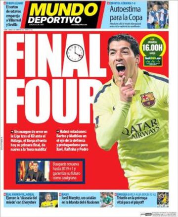 Portadas de la prensa deportiva