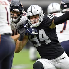 Carl Nassib se aleja de los Raiders tras renuncia de Jon Gruden