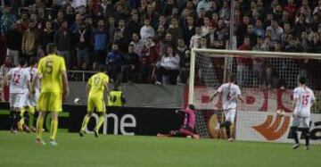 Sevilla-Maribor. 2-1. Vrsic anota el primer tanto del Maribor.