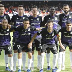 Mestalla, primer partido del Leganés sin héroes del ascenso