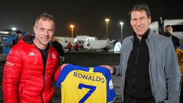 Rudi García, técnico de Al-Nassr, habló sobre Cristiano Ronaldo en su visita al Rally Dakar 2023 en Arabia Saudita y lo comparó con Pelé en la MLS.