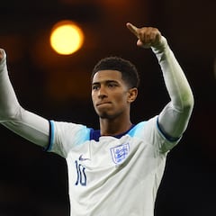 Bellingham lidera la lista de Inglaterra