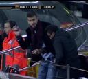 Piqué, cazado haciendo una broma a un fisio del Barça