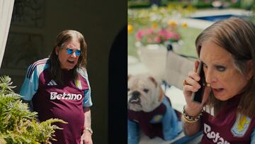 El comercial que protagonizó Ozzy Osbourne para presentar la playera del Aston Villa