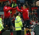 Alexis Sánchez no pudo ayudar al United ante Crystal Palace