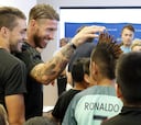 Ramos, Marcelo, Modric y Kovacic disfrutaron con los niños en un acto publicitario en USA