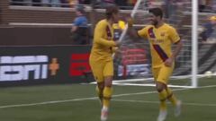 Griezmann y los uruguayos: Desató las risas de Suárez en gol