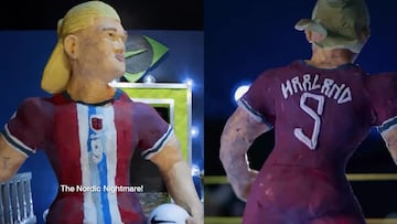 El anuncio de Haaland en stop motion que rompe las redes