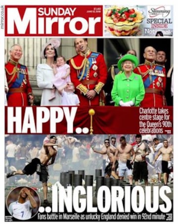 Portadas de la prensa mundial