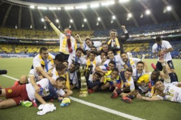 Además de los títulos de Liga conseguidos en 2013 y 2014, en abril de 2015 el América se proclamó monarca de la Concacaf Liga Campeones tras superar por global de 5-3 al Impact de Montreal de la MLS, con lo que obtuvo así su primer cetro de la región en nueve años y se ganó el derecho a representar al fútbol mexicano y al de Concacaf en el pasado Mundial de Clubes, donde fue eliminado en cuartos de final por el Guangzhou Evergrande de China.