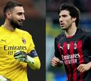 Tonali y Donnarumma vuelven a San Siro