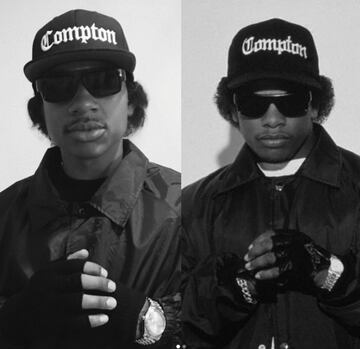 Isaiah Thomas rindió tributo con su disfraz al rapero Eazy-E, ya fallecido, y miembro del célebre grupo de 'gangsta rap' N.W.A.  