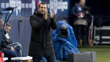 Diego Martínez, entrenador de Osasuna.