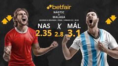 Pronósticos Gimnàstic de Tarragona vs. Málaga CF: horario, TV, estadísticas y cuadro