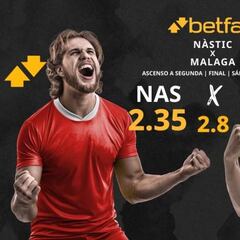 Pronósticos Gimnàstic de Tarragona vs. Málaga CF: horario, TV, estadísticas y cuadro