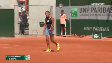 Charo Esquiva, a octavos del torneo j¨²nior con 15 a?os