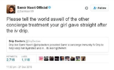 Samir Nasri's Twitter account hacked