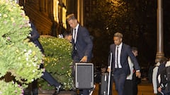 The Real Madrid expedition arrives in Moscow